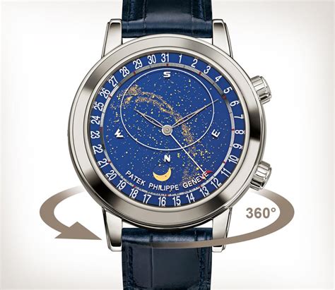 patek philippe milky way|Grand Complications Platinum Celestial Watch 6102P.